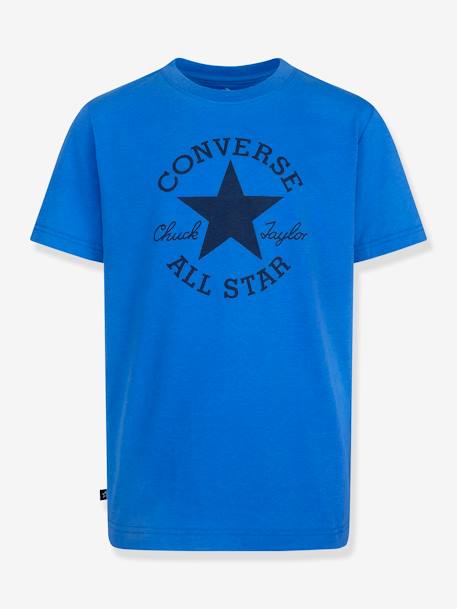 Jungen T-Shirt Chuck Patch CONVERSE, Bio-Baumwolle - elektrisch blau - 1