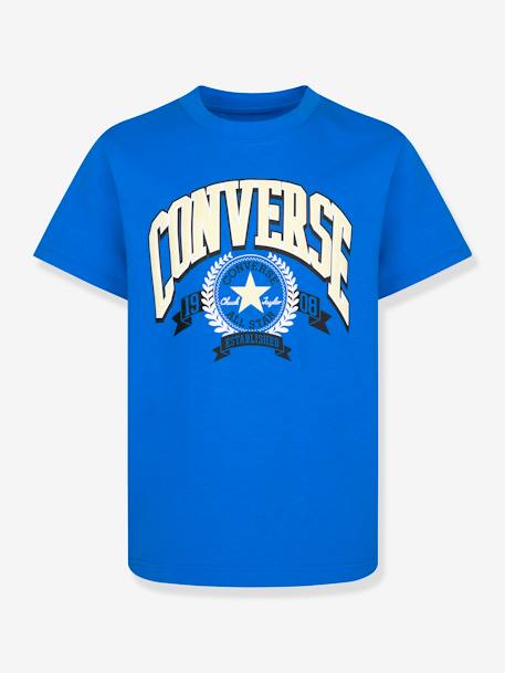 Kinder T-Shirt CONVERSE mit Bio-Baumwolle elektrisch blau 1