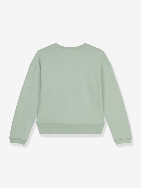 Damen Sweatshirt mit Stickerei PETIT BATEAU grün 2