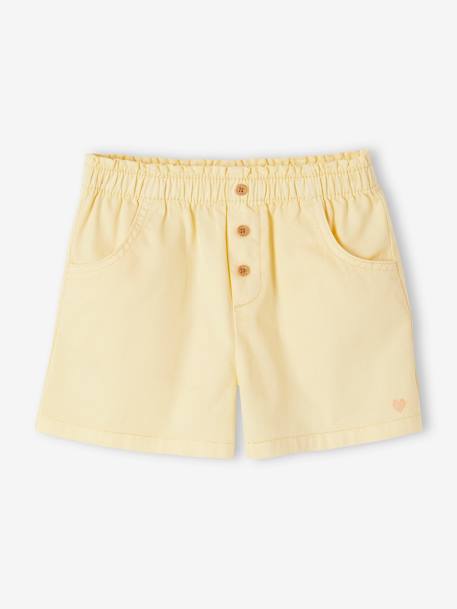 Mädchen Shorts mit Dehnbund blush+marine+pastellgelb 11