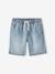 Jungen Jeans-Shorts mit Schlupfbund Oeko-Tex, Bundweite verstellbar blue stone+double stone 9