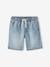 Jungen Jeans-Shorts mit Schlupfbund Oeko-Tex - blue stone+double stone - 9