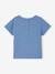 Jungen Baby T-Shirt mit Message-Print blau+wollweiß 4