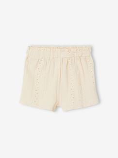 Babymode-Baby Shorts mit Strukturmuster