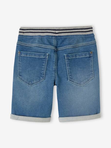 Jungen Shorts mit Dehnbund, Denim-Look blue stone+double stone+grauer denim 11