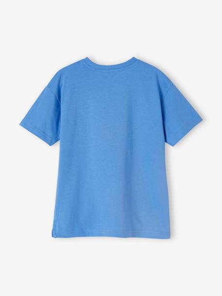 Jungen T-Shirt Oeko-Tex azurblau 3