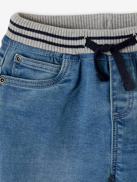 Jungen Shorts mit Dehnbund, Denim-Look blue stone+double stone+grauer denim 10