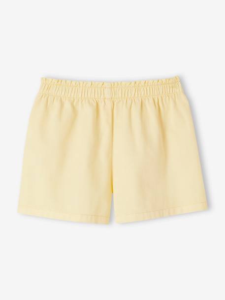 Mädchen Shorts mit Dehnbund blush+marine+pastellgelb 12