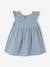 Baby-Set aus Musselin: Kleid & Sonnenhut blau chambray 4