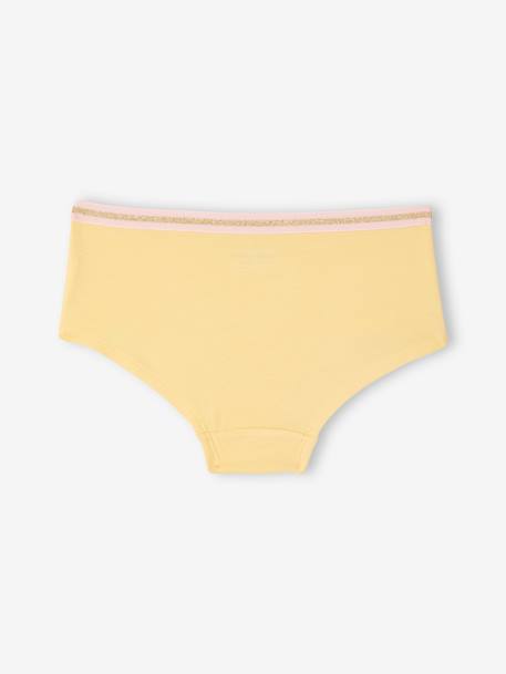 7er-Pack Mädchen Shortys mit Bio-Baumwolle rosa 9