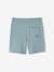 Jungen Sport-Set: Sweatshirt & Shorts, personalisierbar Oeko-Tex - aqua+weiß meliert - 4