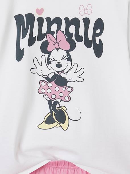 Kurzer Kinder Schlafanzug Disney MINNIE MAUS rosa 5