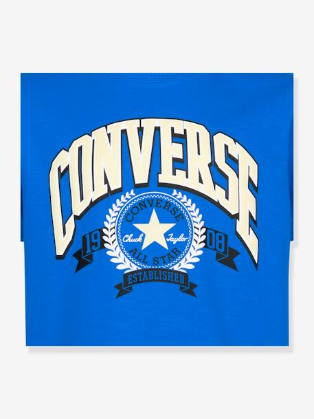 Kinder T-Shirt CONVERSE mit Bio-Baumwolle elektrisch blau 3