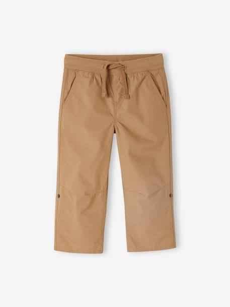 Jungen 3/4-Shorts mit verstellbarer Länge - beige+nachtblau+olivgrün - 2