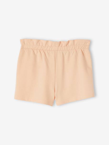 2er-Pack Mädchen Shorts - aprikose+bonbon rosa+malve - 4