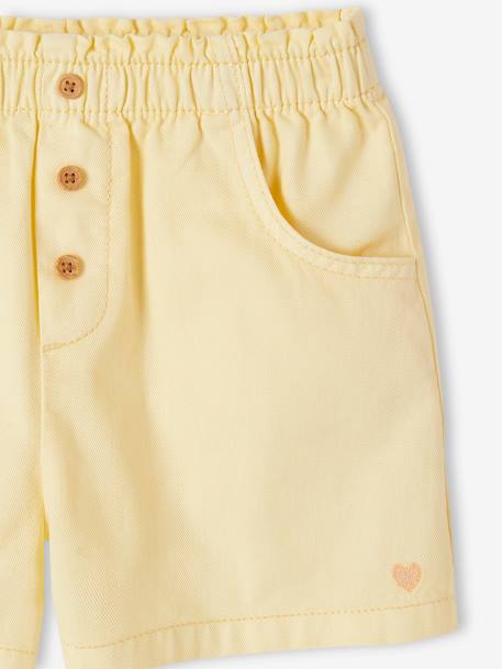 Mädchen Shorts mit Dehnbund blush+marine+pastellgelb 13