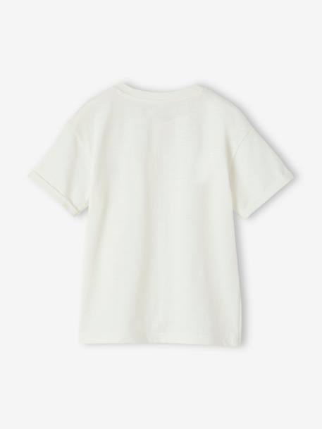 Jungen Henley-Shirt mit Recycling-Baumwolle BASIC, personalisierbar - azurblau+wollweiß - 9