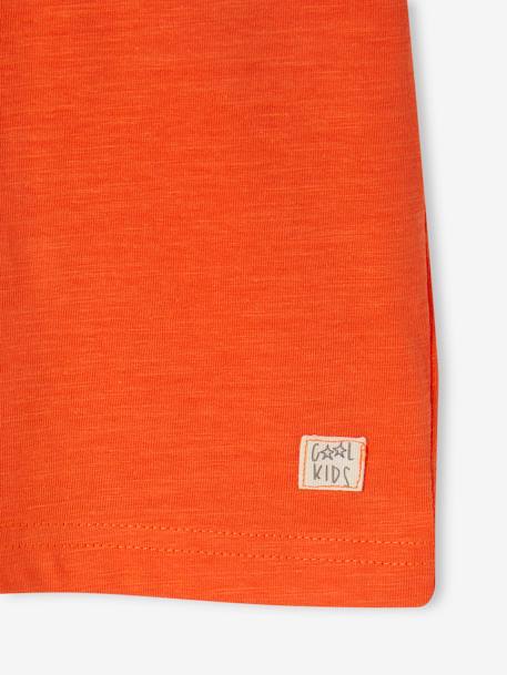 Jungen T-Shirt BASIC, personalisierbar Oeko-Tex - blaugrau+bordeaux+graugrün+mandarine+marine+wollweiß - 32