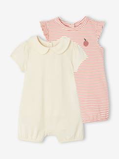 Babymode-2er-Pack Baby Sommer-Overalls Oeko-Tex