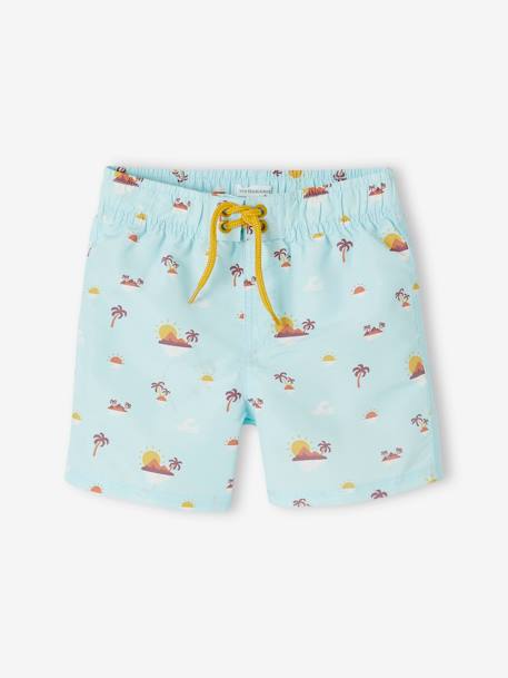 Jungen Badeshorts Oeko-Tex - aqua - 1