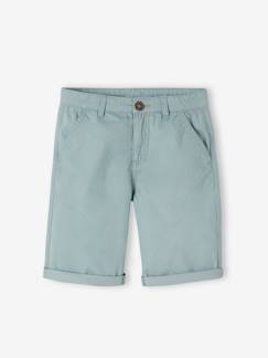 Jungenkleidung-Jungen Chino-Shorts Oeko-Tex, Bundweite verstellbar