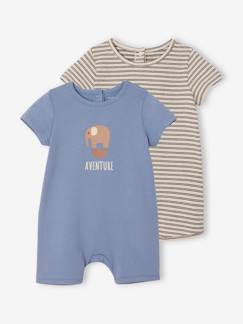 Babymode-2er-Pack Baby Sommer-Overalls Oeko-Tex