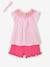 Mädchen Baby-Set: Bluse, Shorts & Haarband rosa/fuchsia 7