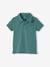 2er-Pack Jungen Poloshirts, Kurzarm Oeko-Tex aqua+pack blau 2