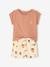 Baby-Set: T-Shirt & Shorts mintgrün+mokka 9