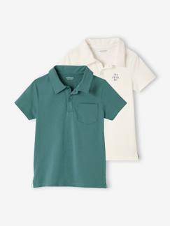 2er-Pack Jungen Poloshirts, Kurzarm Oeko-Tex -  - [numero-image]