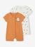 2er-Pack Baby Sommer-Overalls Oeko-Tex - orange - 1