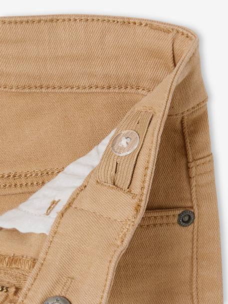 Jungen Shorts Oeko-Tex - beige+blau gestreift+graublau+grün+hellgelb+koralle+nachtblau+olivgrün - 4