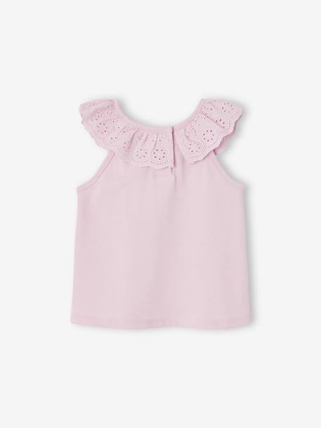 Mädchen Baby Volant-Top Oeko-Tex lila 4