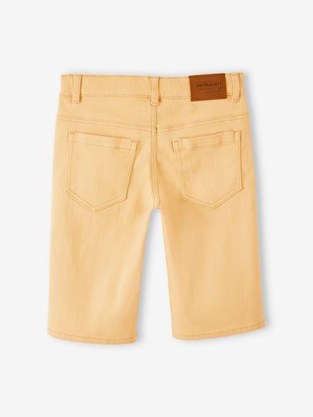 Jungen Shorts Oeko-Tex, Bundweite verstellbar beige+blau gestreift+graublau+grün+hellgelb+koralle+nachtblau+olivgrün 27