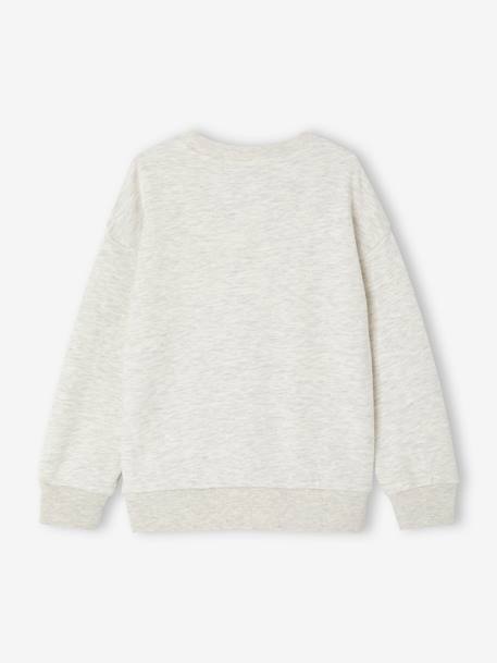 Jungen Sweatshirt, Kaktusprint - beige meliert - 2