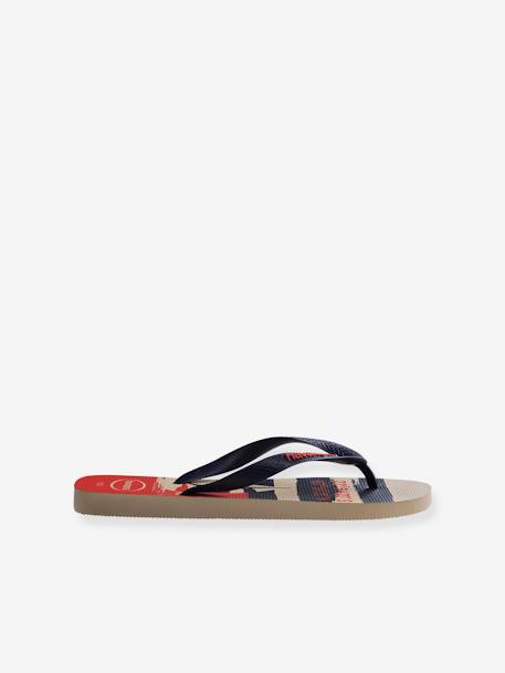 Kinder Zehenpantoletten Top Nautical HAVAIANAS beige bedruckt 2