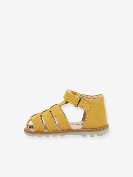 Baby Klett-Sandalen Nonopi 927622-10-7 KICKERS gelb 3