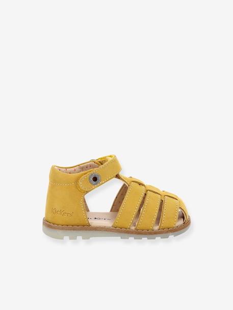 Baby Klett-Sandalen Nonopi 927622-10-7 KICKERS gelb 2