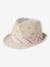 Jungen Baby Strohhut mit Hutband beige 1