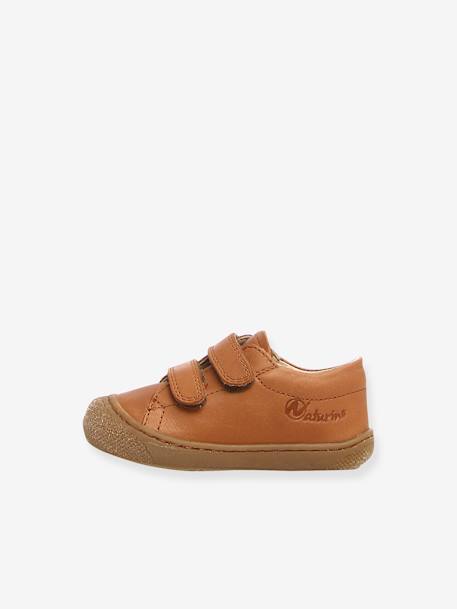 Baby Lauflernschuhe mit Klettverschluss Cocoon Low NATURINO - camel - 3