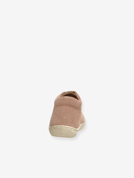 Baby Lauflern-Boots mit Schnürung Cocoon NATURINO rosa 4