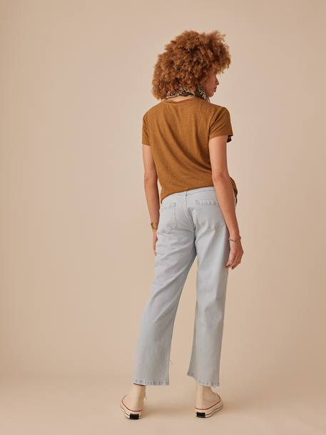 Gerade Umstandsjeans mit Seamless-Bund ENVIE DE FRAISE Oeko-Tex bleached+blue stone 2