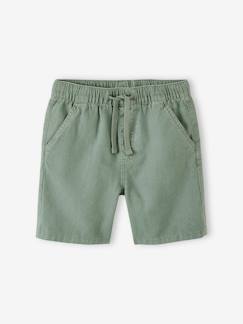 Jungenkleidung-Jungen Shorts, Leinen-Mix