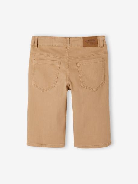 Jungen Shorts Oeko-Tex - beige+blau gestreift+graublau+grün+hellgelb+koralle+nachtblau+olivgrün - 5