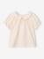 Mädchen Baby-Set: T-Shirt, Kurzoverall & Haarband, personalisierbar - altrosa+salbeigrün - 16