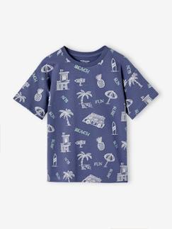 -Jungen T-Shirt mit Recycling-Baumwolle Sommermotive