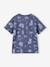 Jungen T-Shirt mit Recycling-Baumwolle Sommermotive schieferblau 2