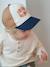 Jungen Baby Cap Super Happy wollweiß 2