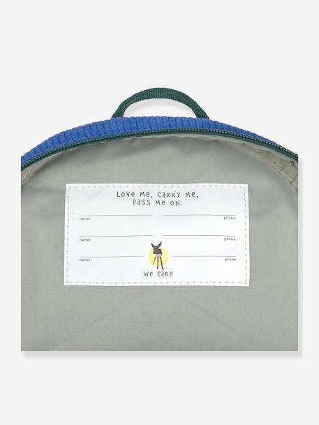 Kleinkinder Rucksack Tiny Little Gang LÄSSIG - blau+grün+karamell+lila - 3