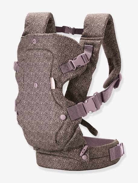 Babytrage Flip 4-in-1 INFANTINO mit Leopardenmuster - braun - 1